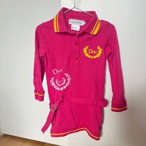 Christian DIOR toddler dress sz 3 !!